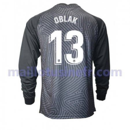 Maillot de Foot Atlético Madrid Jan Oblak 13 Gardien 2020-21 Manches Longues V004